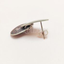 Pendientes con pátina de color