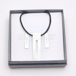 Conjunto chapado en plata